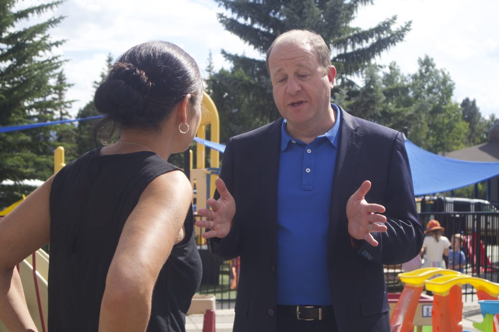 Gov. Jared Polis, during visit to Lake Dillon Preschool, touts roll out of universal Pre-K - Vimarsana News